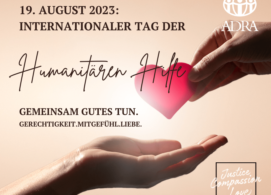 Welttag der Humanitären Hilfe
