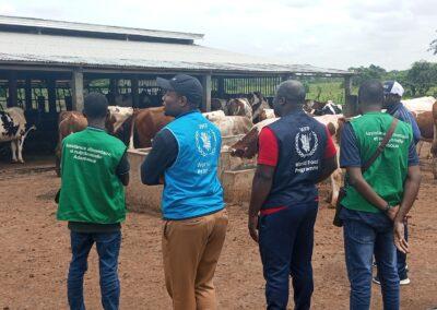 Besuch von ADRA Kamerun und WFP Kamerun.