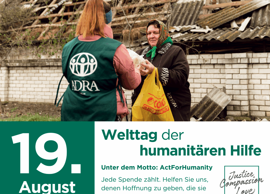 Welttag der Humanitären Hilfe